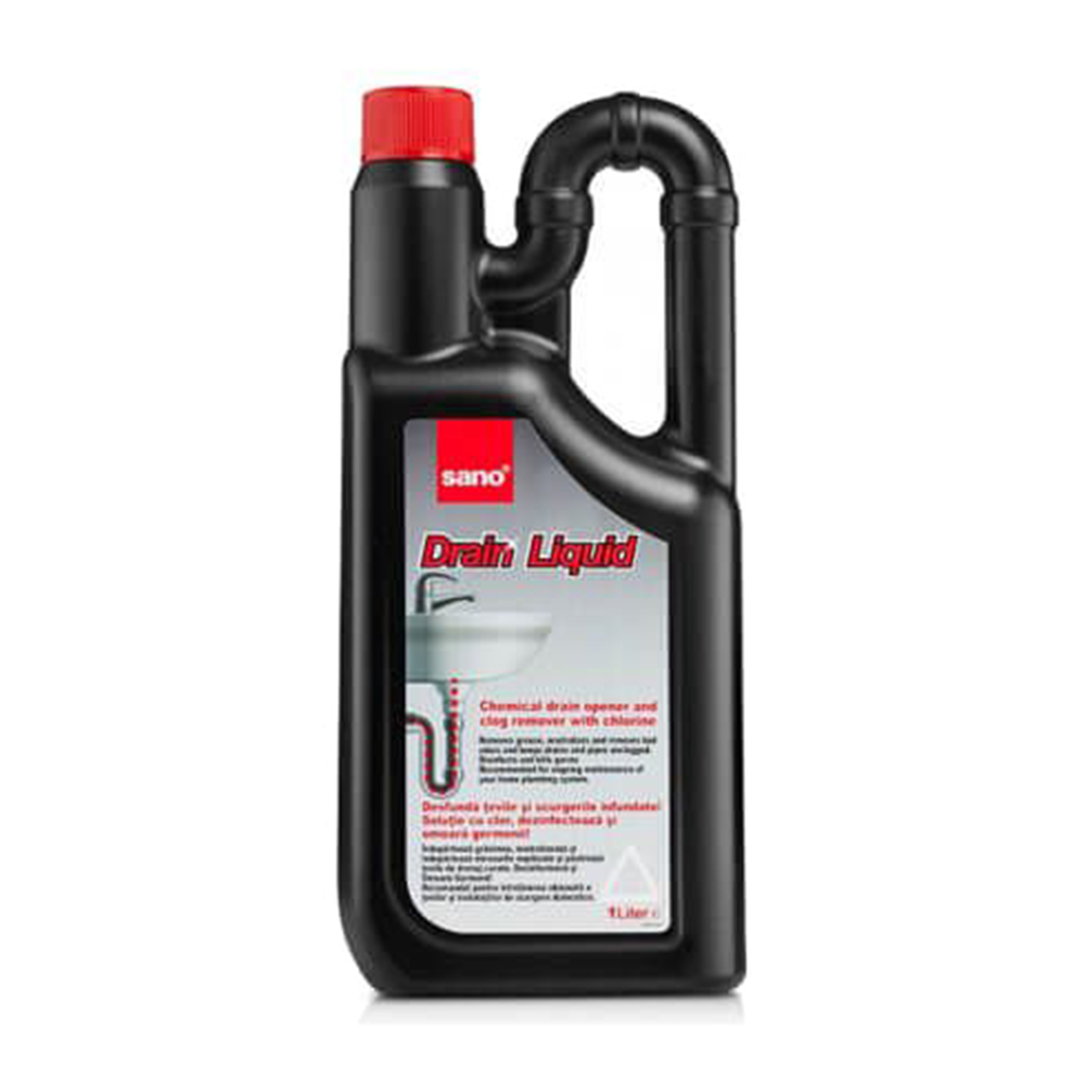 Засіб для очищення водостоків SANO Drain Liquid, 1 л